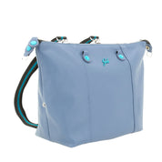 Gabs Borsa Donna trasformabile G3 PLUS L BULL BASIC Shopper Trasformabile Zaino BLU ARDESIA