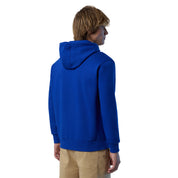 North Sails Felpa manica lunga girocollo Hoodie SWEATSHIRT Big Logo 691223 blu