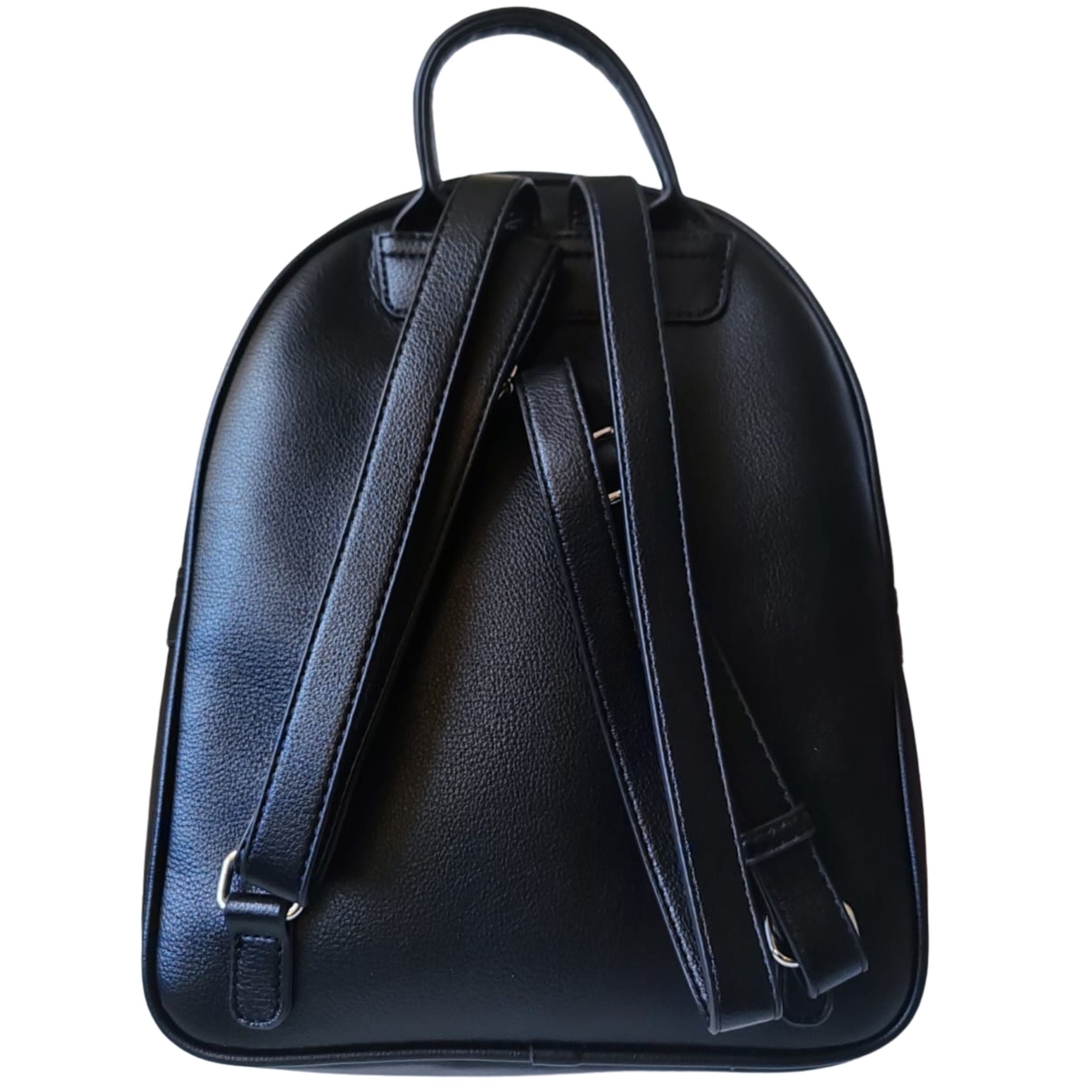 Gaelle Zaino Regular con Maxi Patch in Ecopelle Bottalato Nero Donna GAACW02350