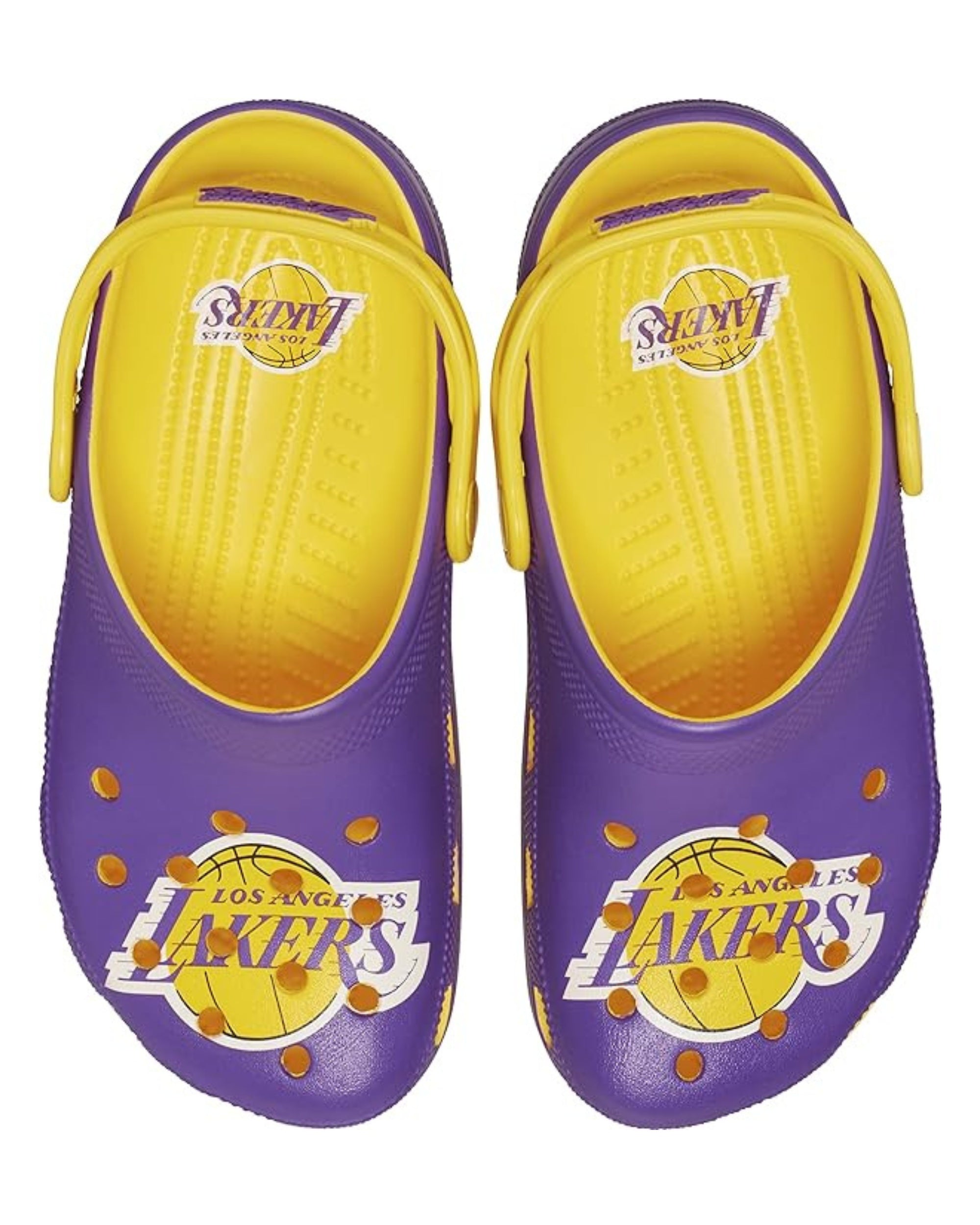 Crocs Zoccolo Stampa Speciale Los Angeles Lakers Giallo