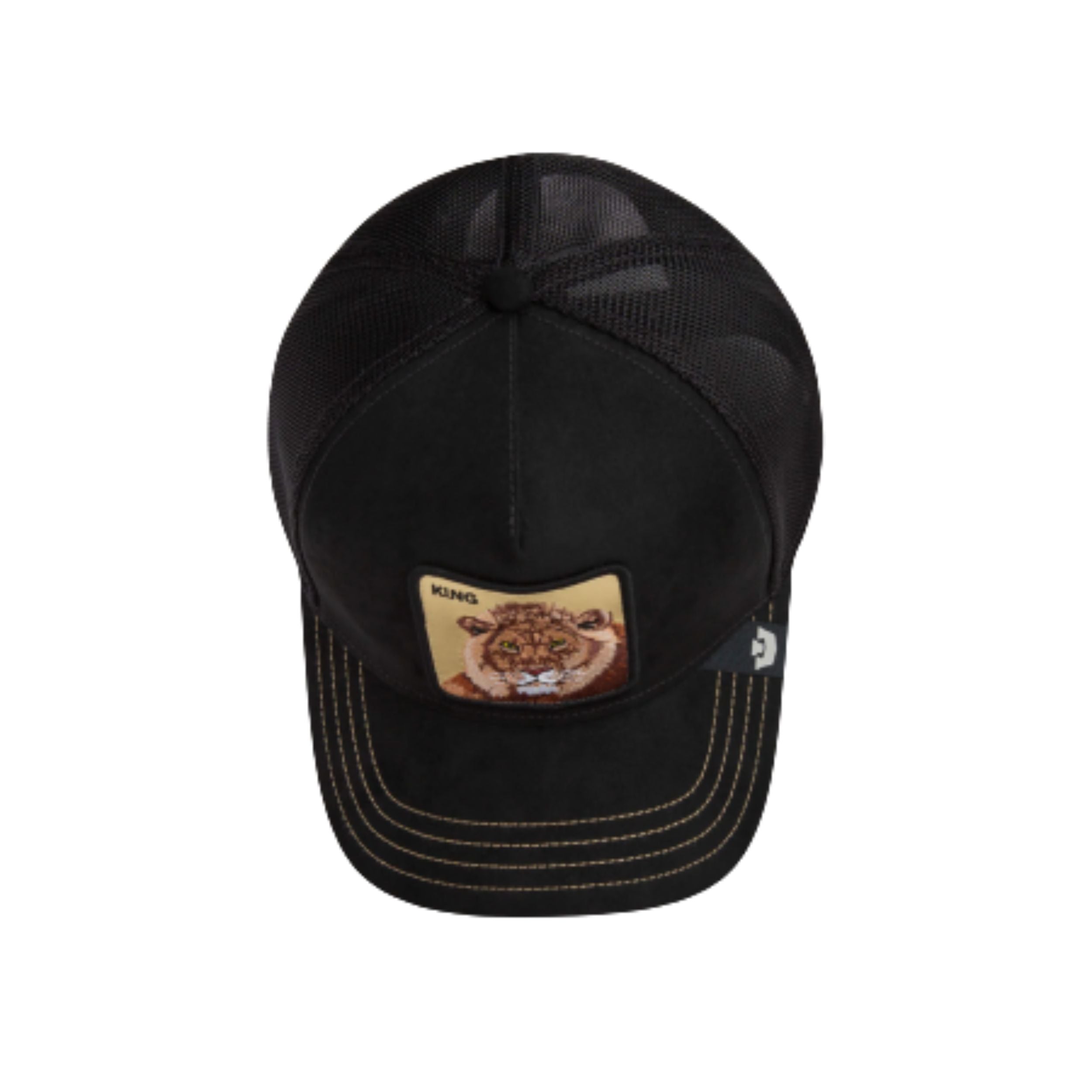 Goorin Bros. Cappello Trucker Edizione Golden King Misto Poliestere Nero Unisex