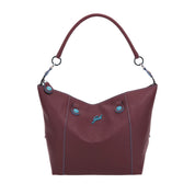Gabs Borsa Donna trasformabile G3 PLUS L BULL BASIC Shopper Trasformabile Zaino BORDEAUX CHIANTI