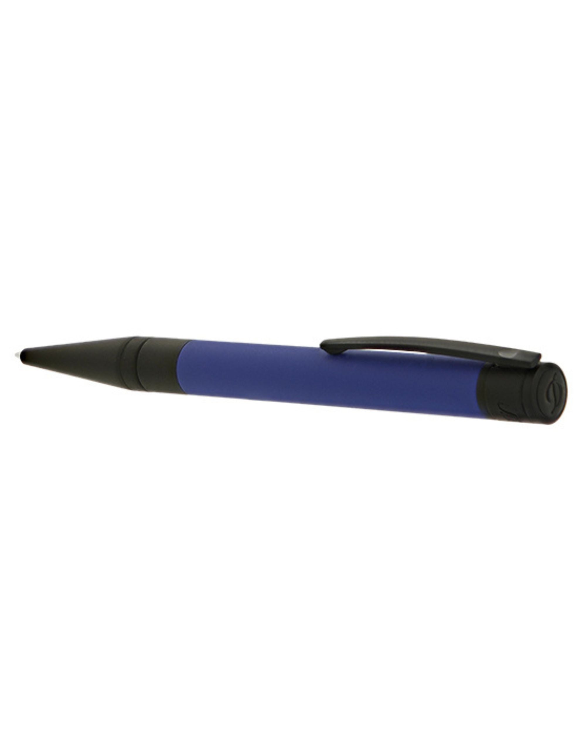 S.t.dupont Penna A Sfera Velvet Blu Unisex