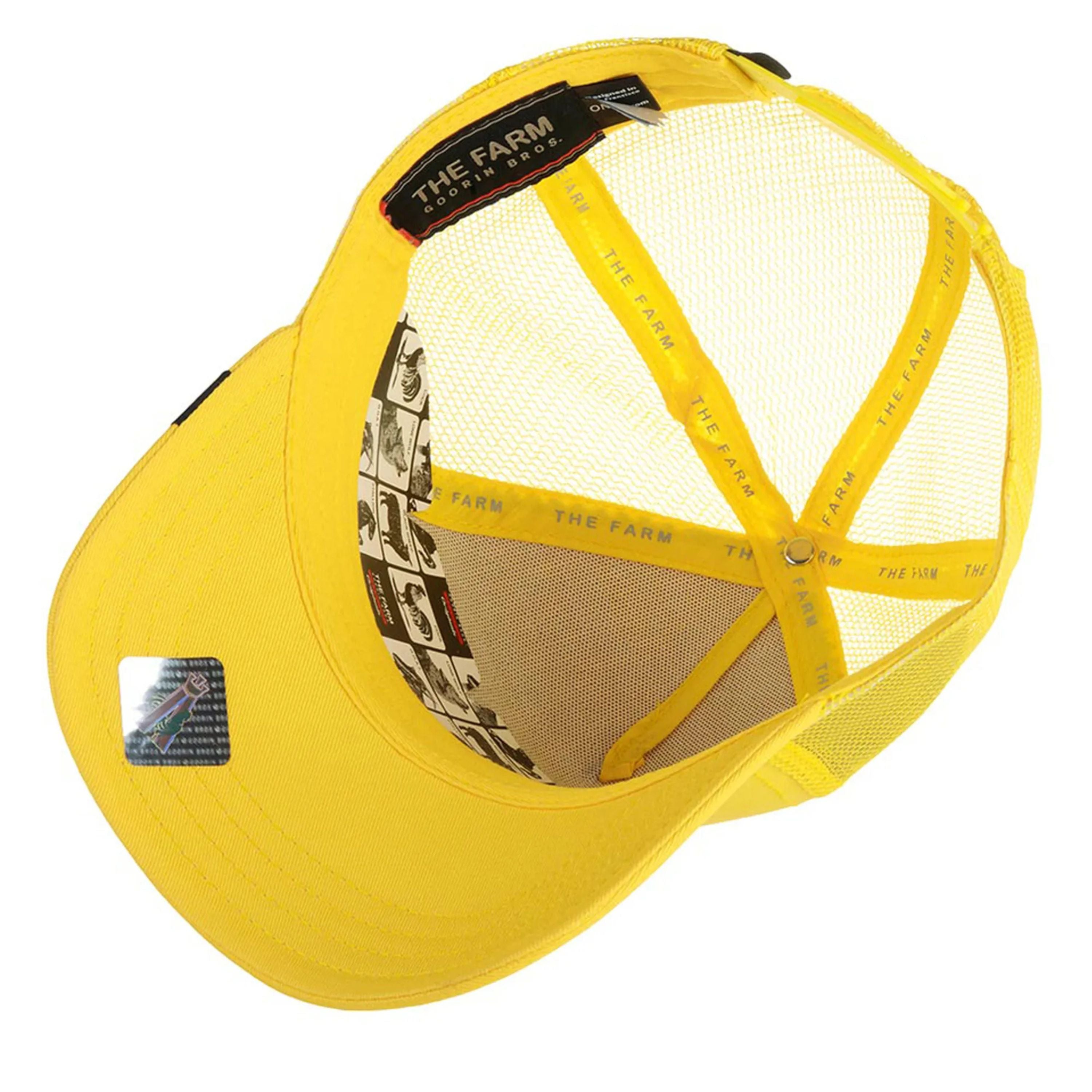 Goorin Bros. Trucker Cap Cappellino Animal Farm 'the Freedom Eagle' Giallo Unisex
