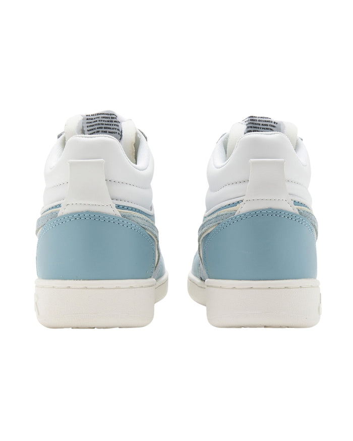 Diadora Magic Basket Demi Pelle Sintetica Azzurro 4