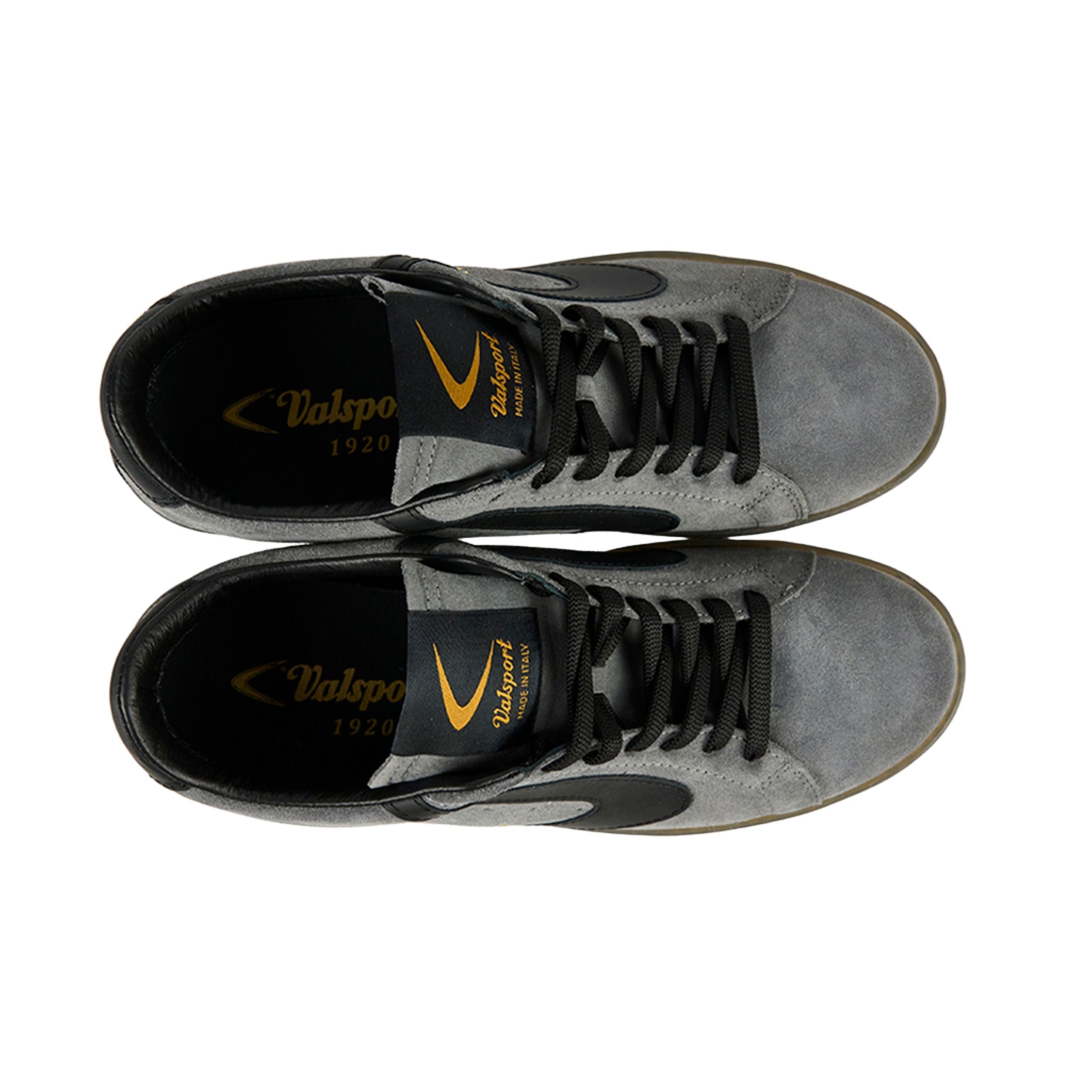 Valsport Sneaker Con Tomaia In Suede Scamosciato Grigio Genere Uomo