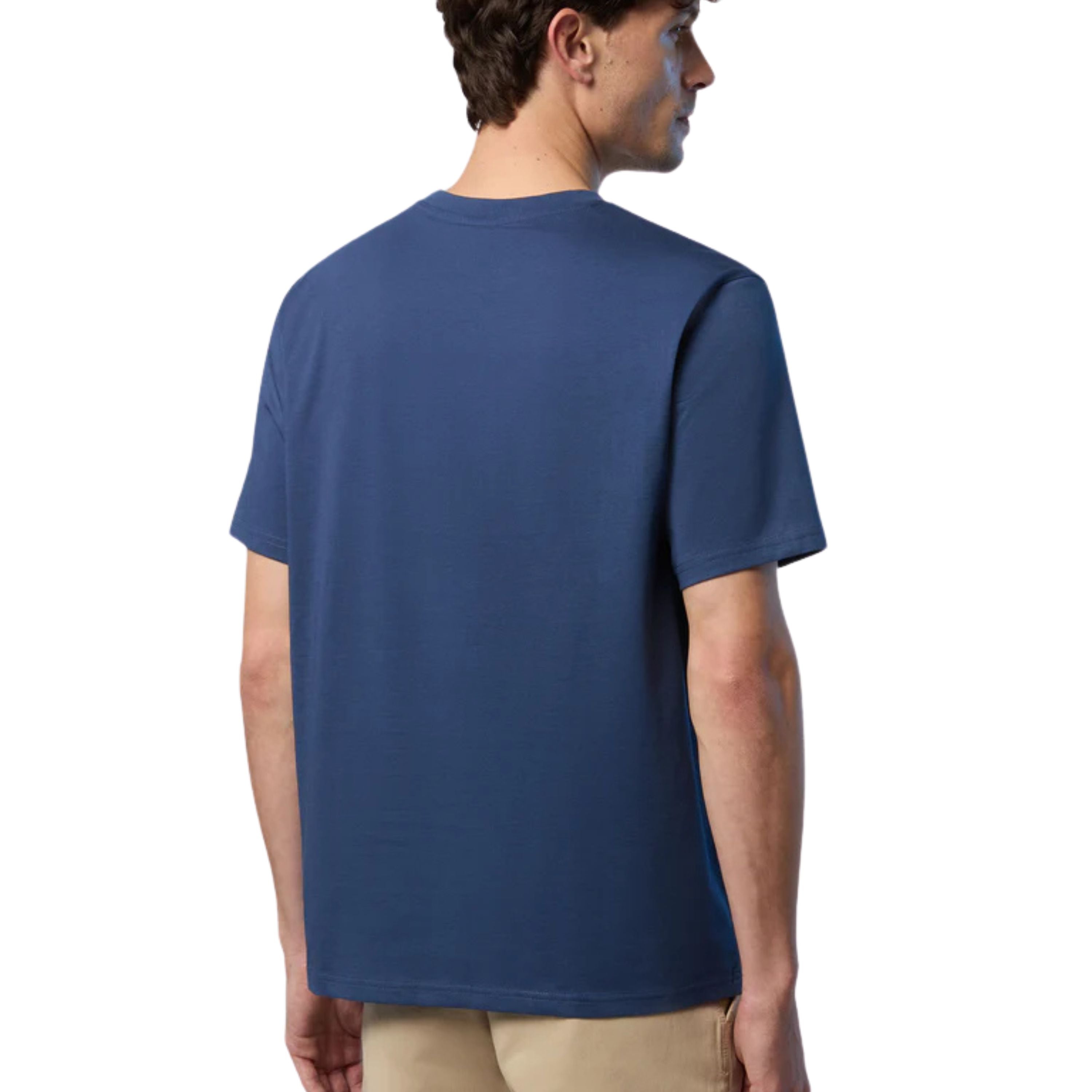 North Sails T-shirt maglia maglietta 692972 BASIC Big Logo 0787