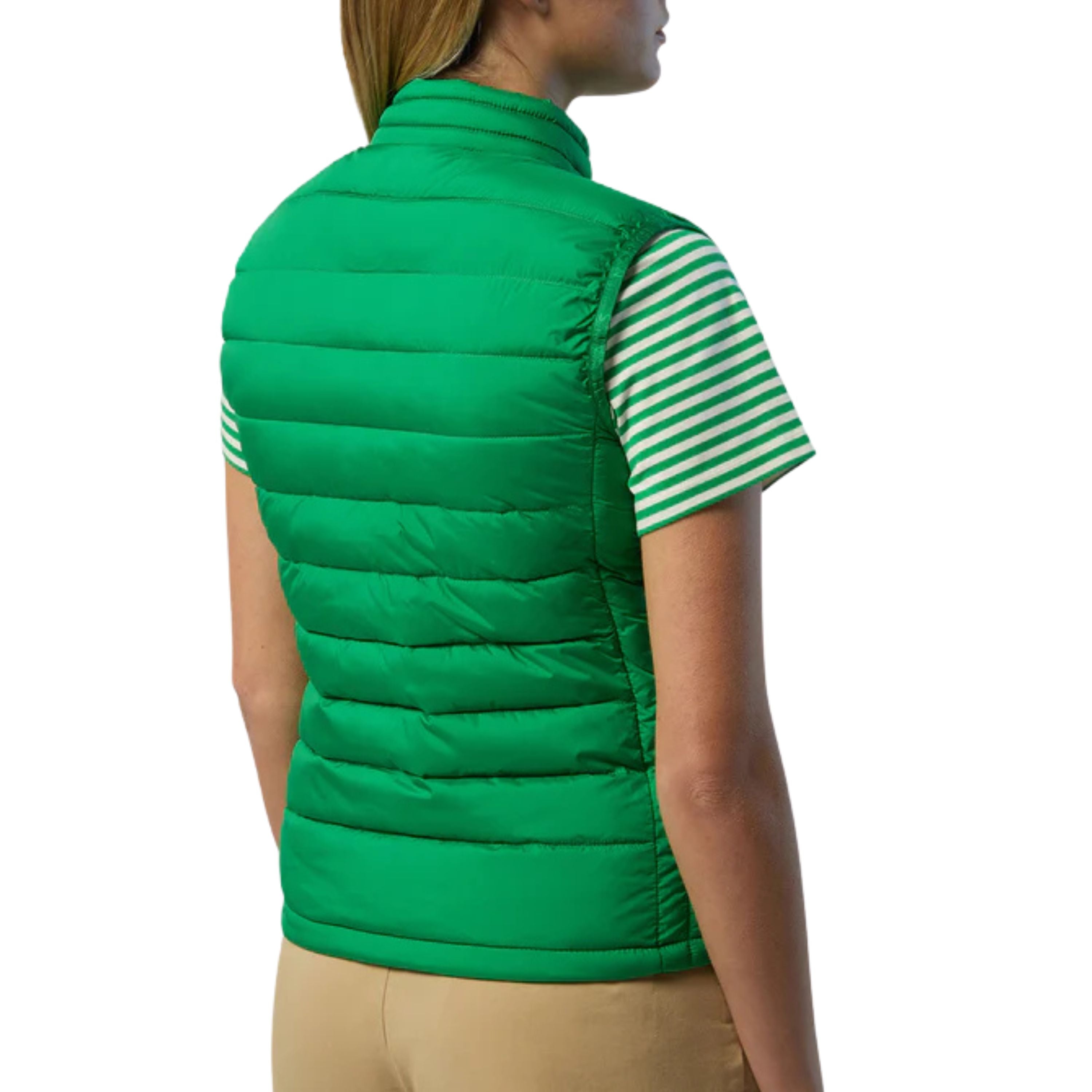 North Sails Gilet Smanicato Zip tecnico outdoor antivento 010032 0460 Naomi