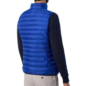 North Sails Gilet Smanicato Zip Crozet Vest tecnico outdoor antivento Tech 603272 surf blu 0831