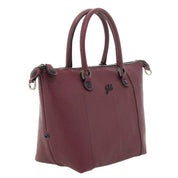 Gabs G3 Plus M Borsa Zaino Trasformabile Hobo Shopper Tote Bauletto in Pelle Bordeaux Chianti