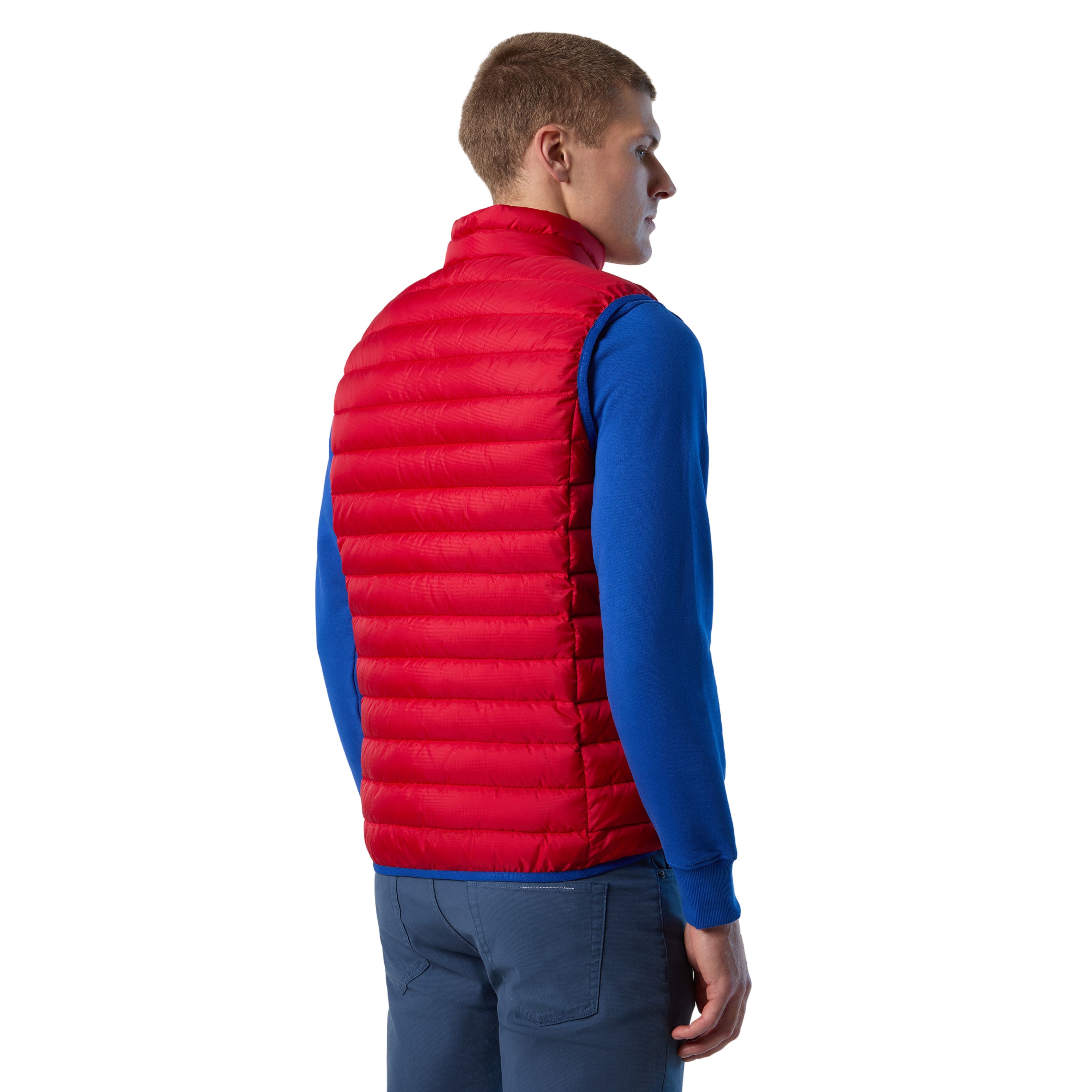 North Sails Gilet Smanicato Zip Crozet Vest tecnico outdoor antivento Tech 603272 0230