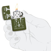 Zippo accendino 80th anniversary Special Limited Edition Collector Numerata Limitata 9.000 esemplari 46949