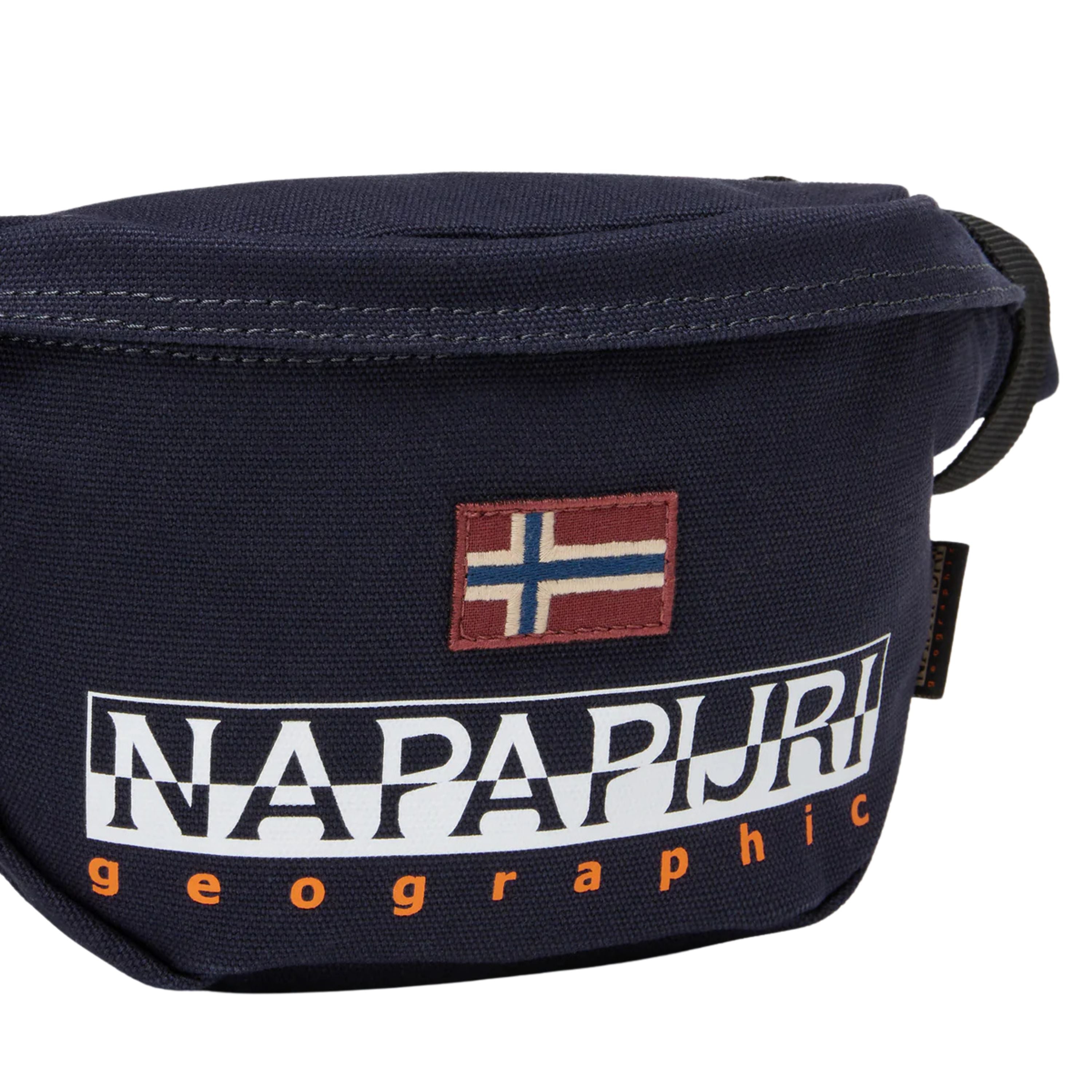 Napapijri Marsupio Hering Waistband 4 in Poliestere Riciclato Blu Navy Unisex