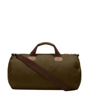 Napapijri Borsa da Viaggio con Tracolla Bering 3 in Cotone Cerato Verde Oliva Unisex