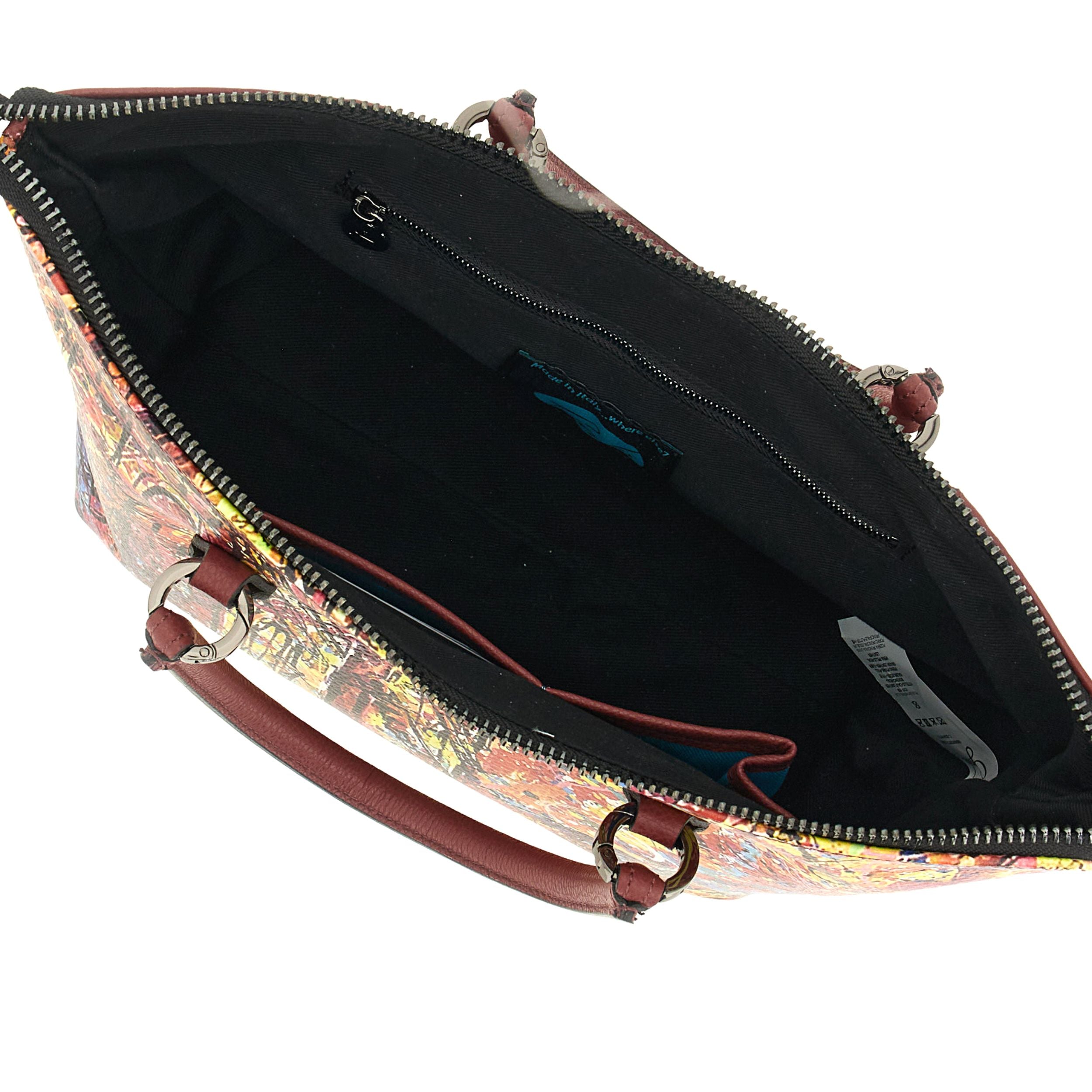 Gabs G3 Plus M Basic Borsa Zaino Trasformabile Hobo Shopper Tote Bauletto in Pelle Stampa 597