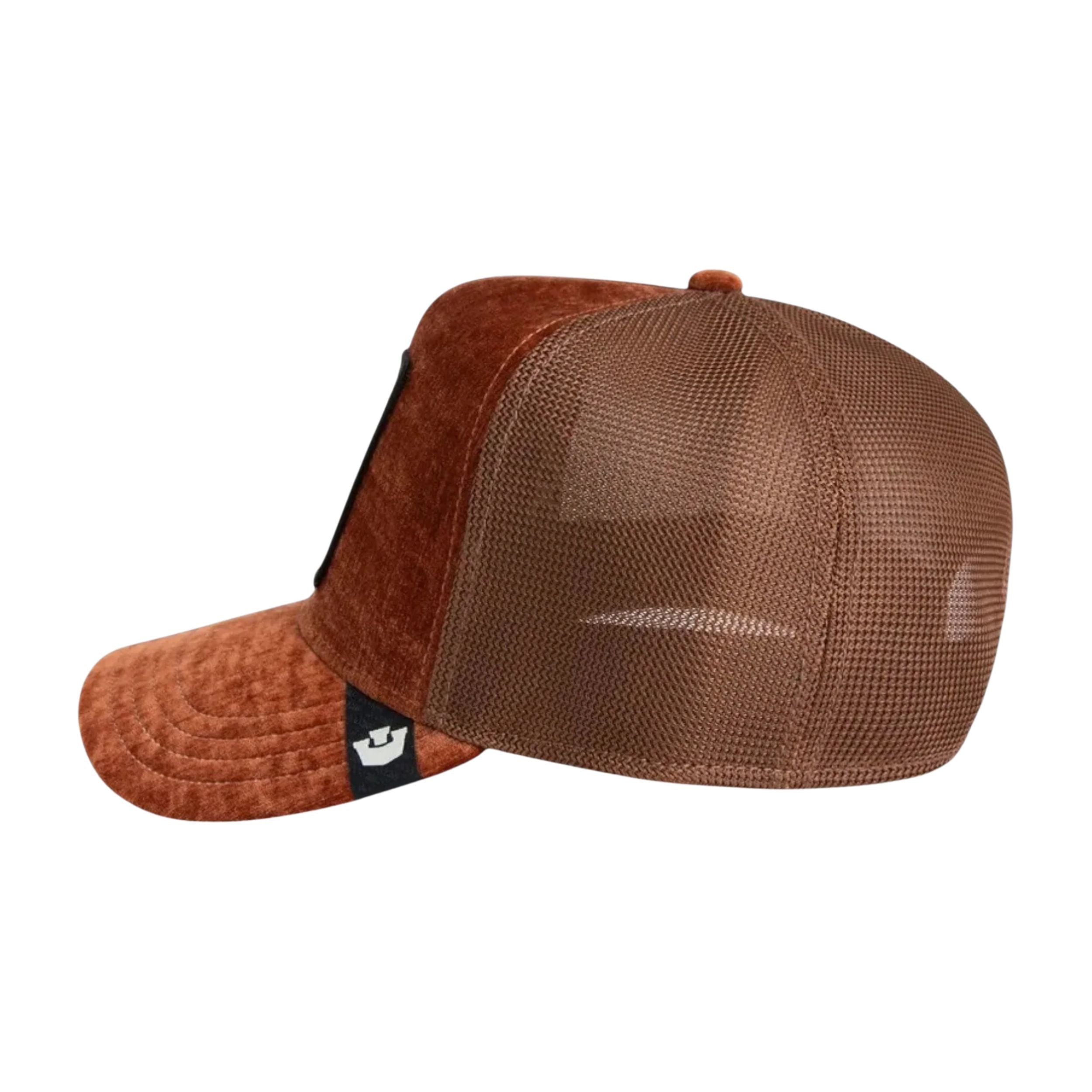 Goorin Bros. Cappellino Trucker Cap Invernale Iced Rinoceronte Marrone Unisex