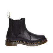 Dr. Martens Stivaletto Chelsea 2976 Black Virginia Pelle Nero Donna
