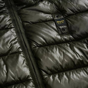 Blauer Giubbino Corto Imbottito Adams Verde Tiglio Interno Beige Uomo