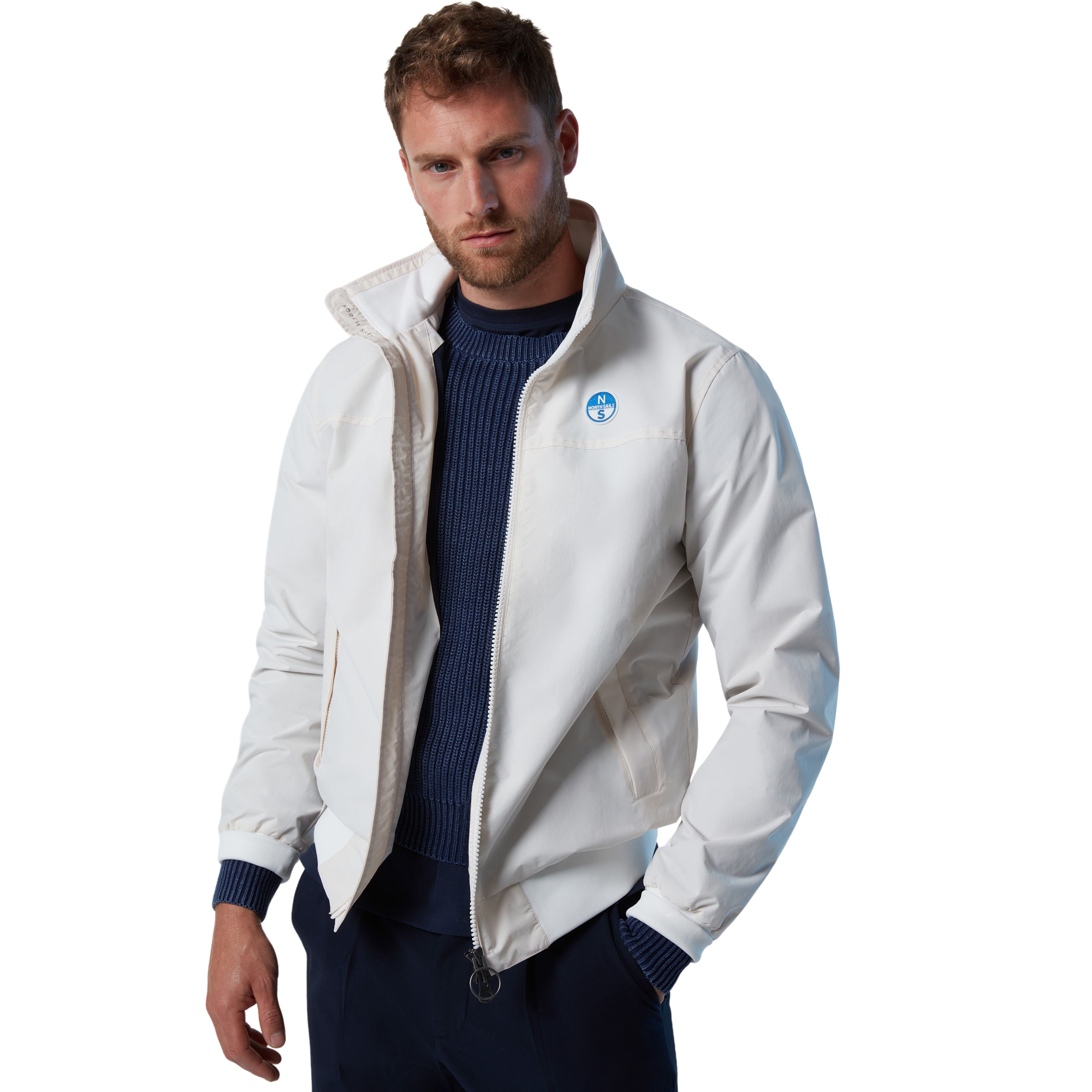 North Sails ORIGINAL SAILOR JACKET idrorepellente 603271 Bianco 0142