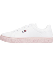 Tommy Jeans Sneakers Pelle Rosa