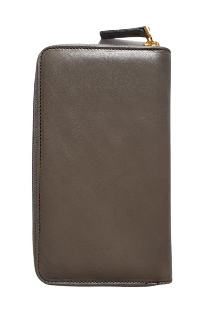 The Bridge Wallet Leather Grigio Donna 2