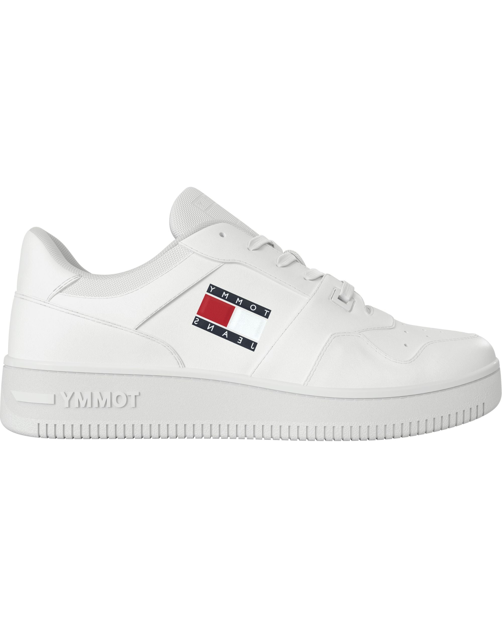 Tommy Jeans Sneakers Retro BA Leather White