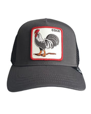 Goorin Bros. Trucker Cap Animal Farm 'the Cock' Gray Unisex