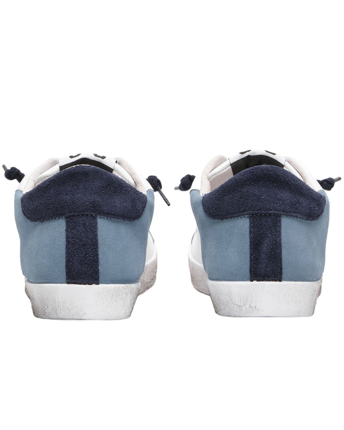 Sneaker Very Star In Pelle Bianco Uomo 3