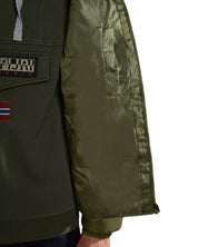 Napapijri A Suomi Padded Jacket With Hood Green