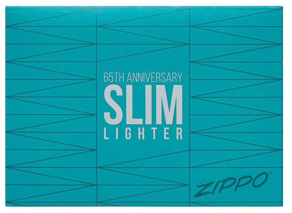 Zippo 65th Anniversary Slim Limited Edition Numbered Silver Unisex