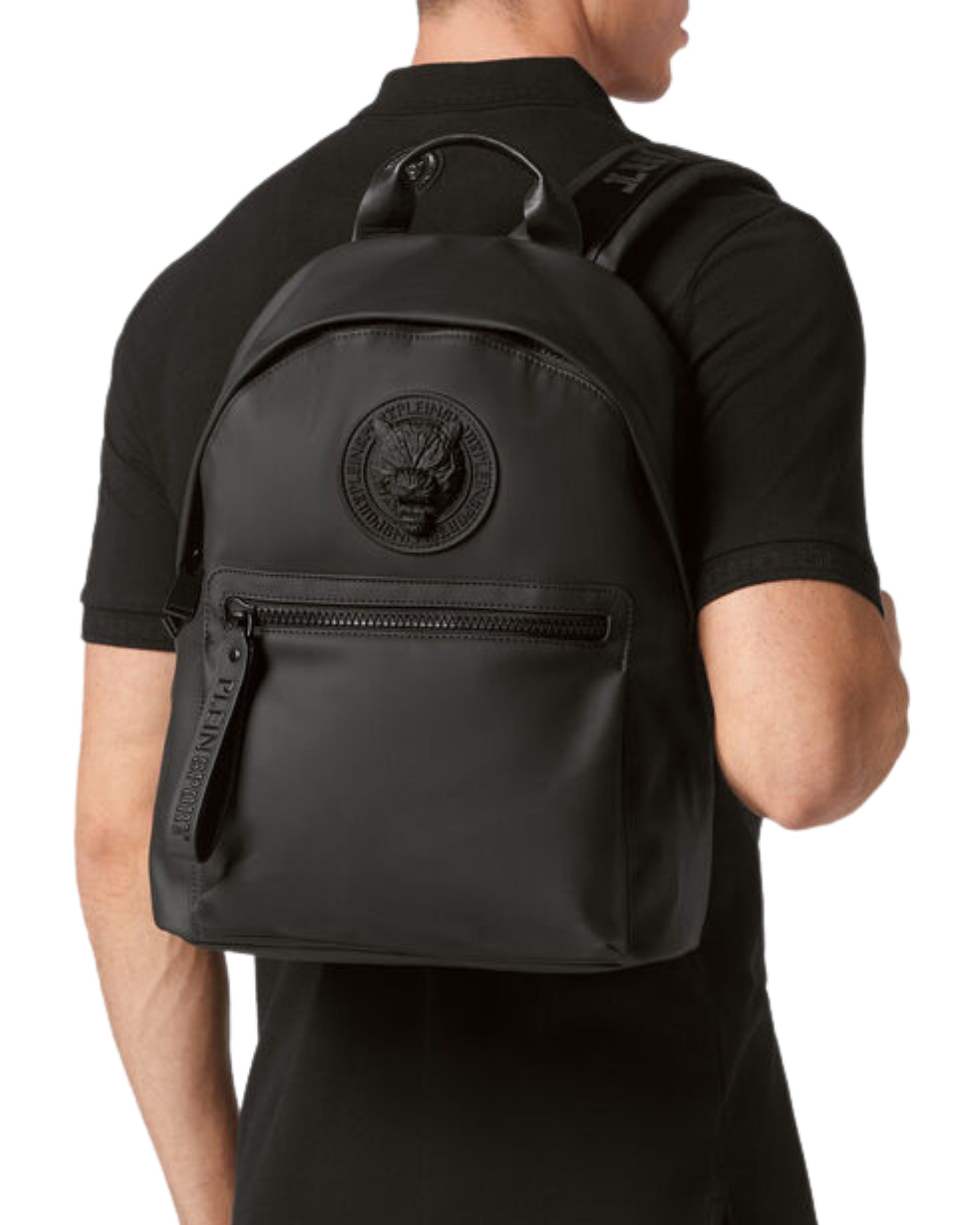 Plein Sport Backpack Boston Black Men