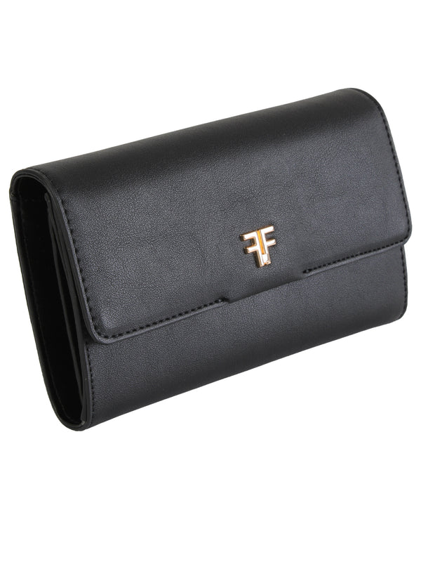 Fracomina Crossover Wallet & Phone Case Nero Donna-2