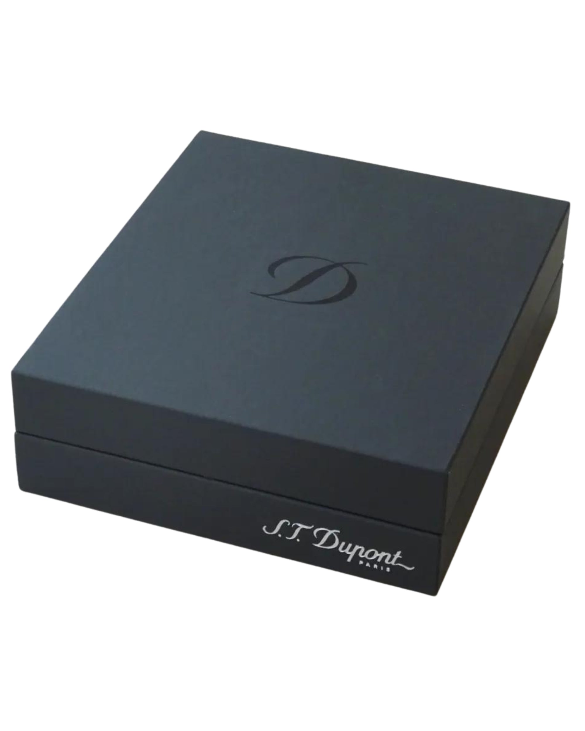 Stdupont Double Flame Diamond Plated Gold Unisex