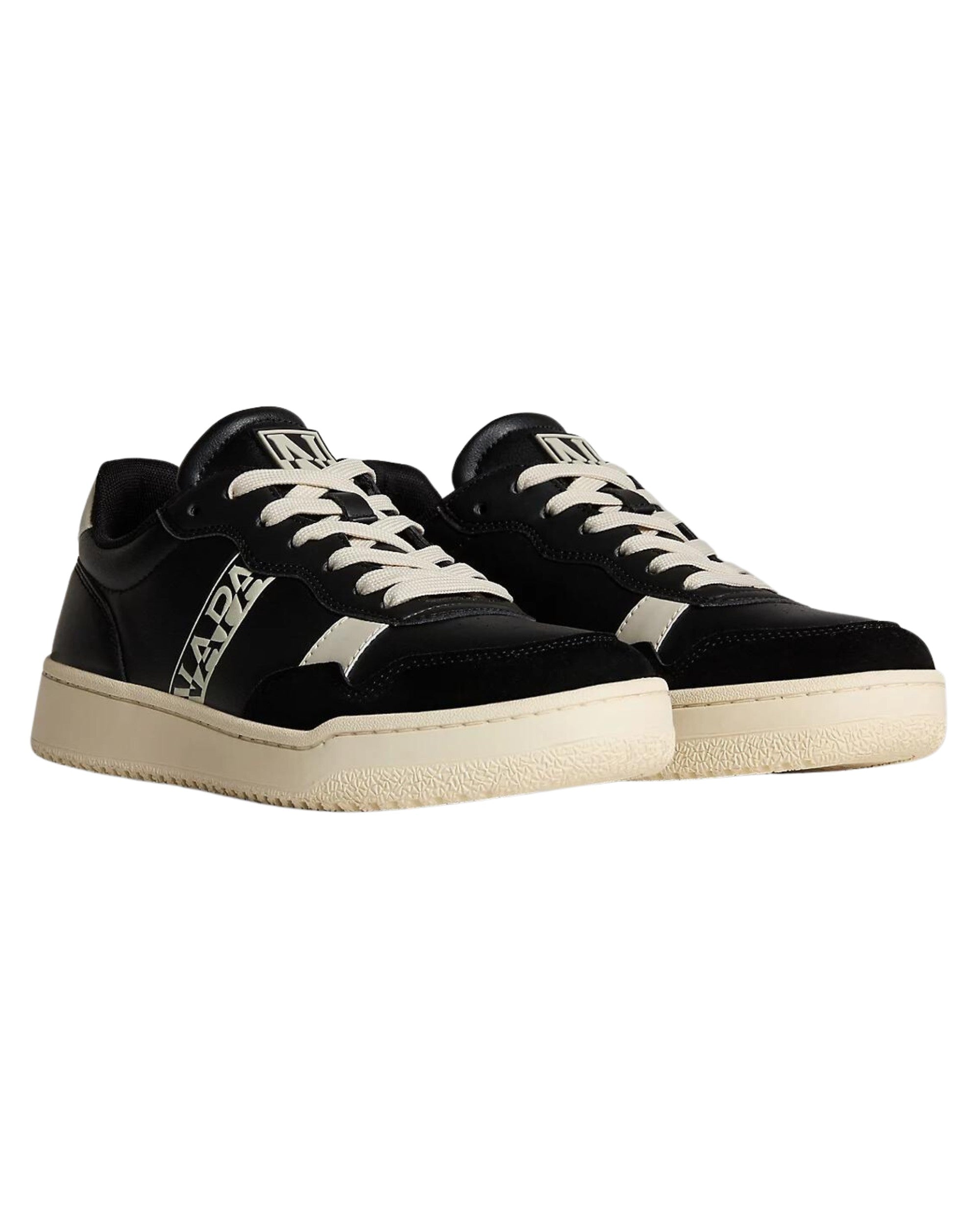 Napapijri Sneaker S3COURTIS01 Faux Leather Black