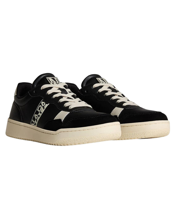 Napapijri Sneaker S3COURTIS01 Faux Leather Black 2