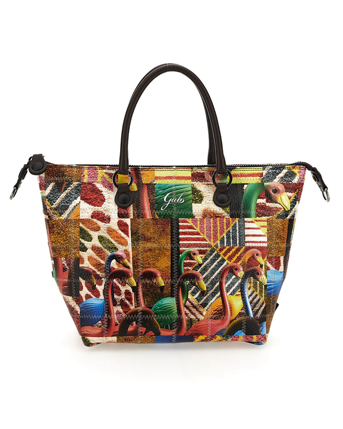 Gabs Shopper Tote Bauletto Zaino Trasformabile Multicolore Donna 5