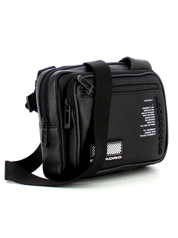 Piquadro Donna Tracolla Crossover Camera Bag Postino Nero Uomo-2