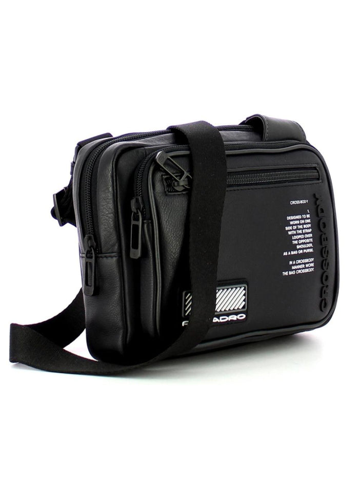 Piquadro Women's Crossbody Crossover Camera Bag Postman Black Men 2