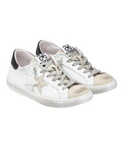 2Star Sneakers Low Gomma Bianco/Nero