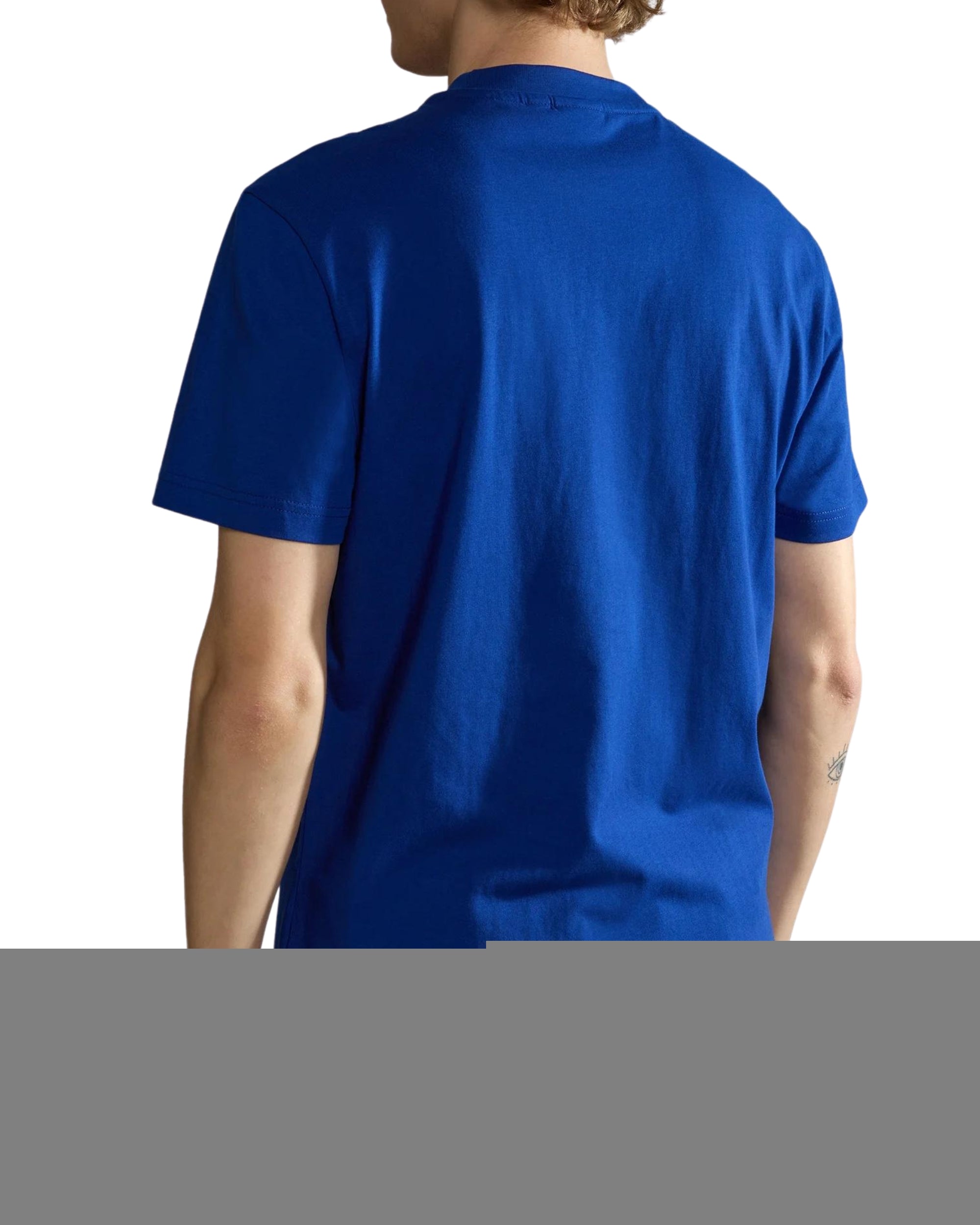 Napapijri Short Sleeve T-Shirt Iaato Cotton Blue