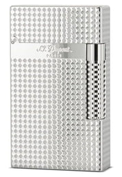 Stdupont Powerful Flame Windproof Rechargeable Silver Unisex