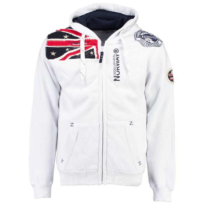 Geographical Norway Bianco Unisex 1