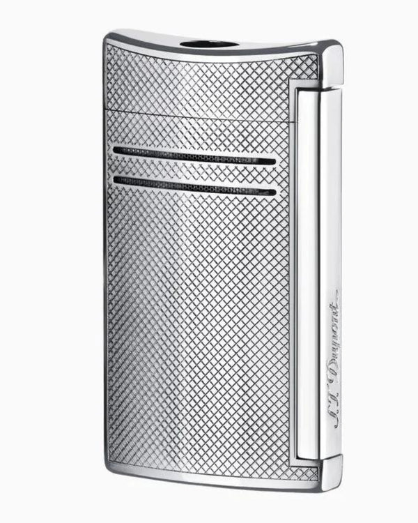 Stdupont Powerful Flame Windproof Rechargeable Silver Unisex