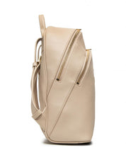 Patrizia Pepe Bag with Front Pocket and Gold Zippers White