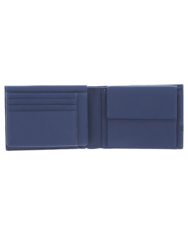 Piquadro Con Porta Documenti, Porta Monete Blu Uomo-2