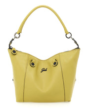 Gabs Backpack Convertible Hobo Shopper Tote Leather Satchel Yellow