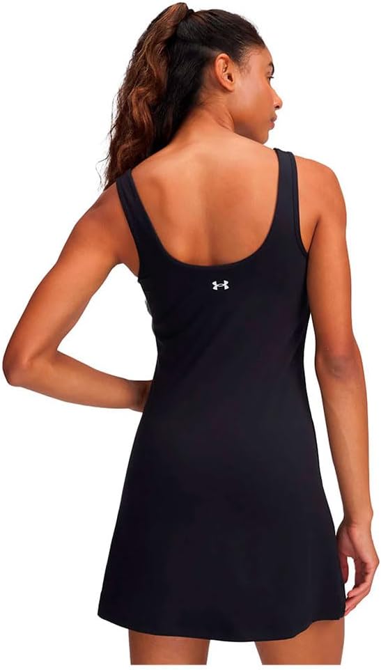 Under Armour Vestito da Allenamento Motion Dress Attillato Donna Poliestere Nero