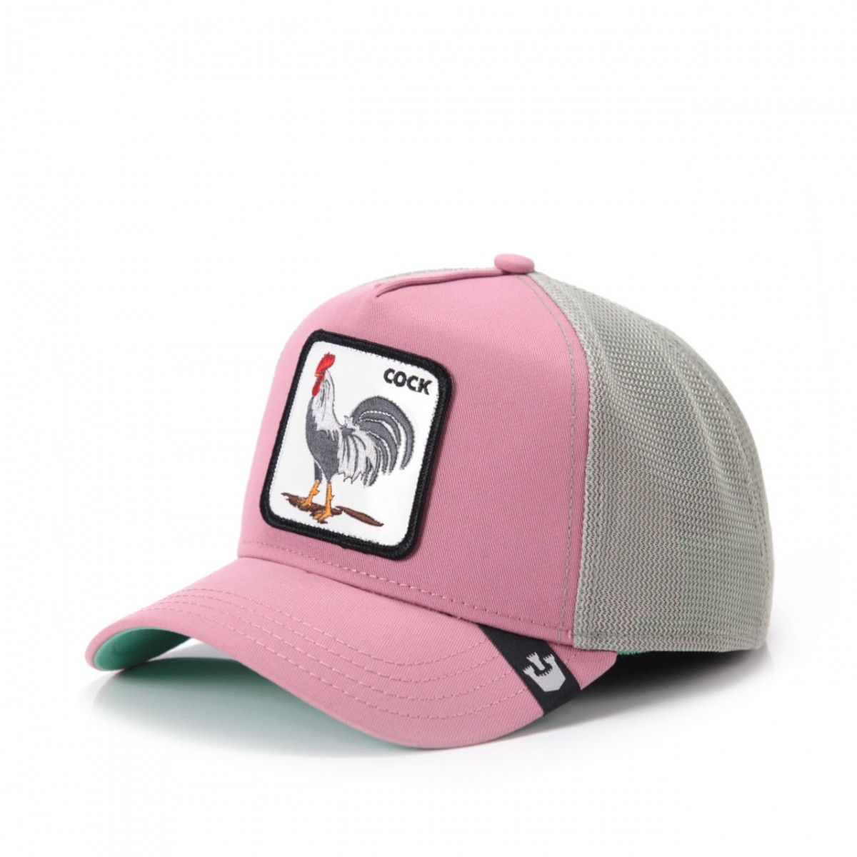 Goorin Bros. Trucker Cap Cappellino Animal Farm 'v2 Rooster' Rosa Unisex