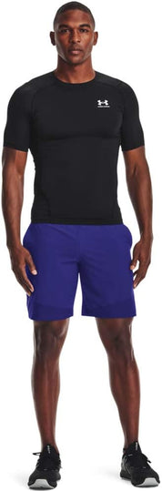 Under Armour HEATGEAR maglia t-shirt compressione allenamento corsa uomo men nero