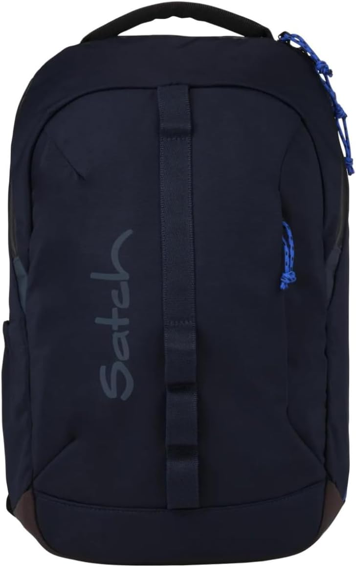 Satch Zaino scuola CONNEXT porta pc laptop Ergonomico Impermeabile Dark Blue 22 litri